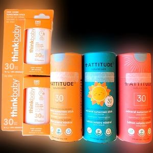 Mineral Attitude Sunscreen Lot New Sealed